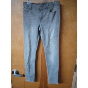 White House Black Market The Skinny Ankle Jeans Women's 6R Grey